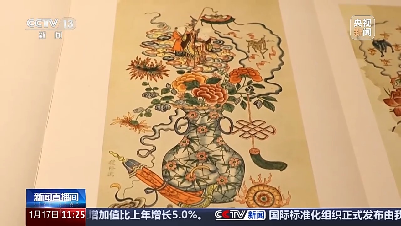 文化中国行丨年画装扮新春年味全藏在这一纸色彩里(图3)