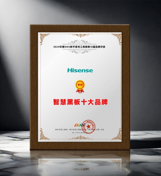 DAV01”2024年度智慧黑板十大品牌”获奖名单公布看看有哪些明星企业脱颖而出？(图11)