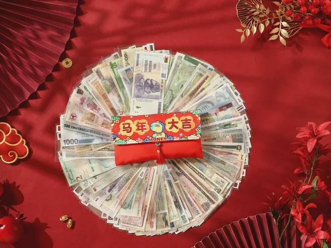 把「118国118张外币」塞进红包隔壁小孩都羡慕哭了！(图14)